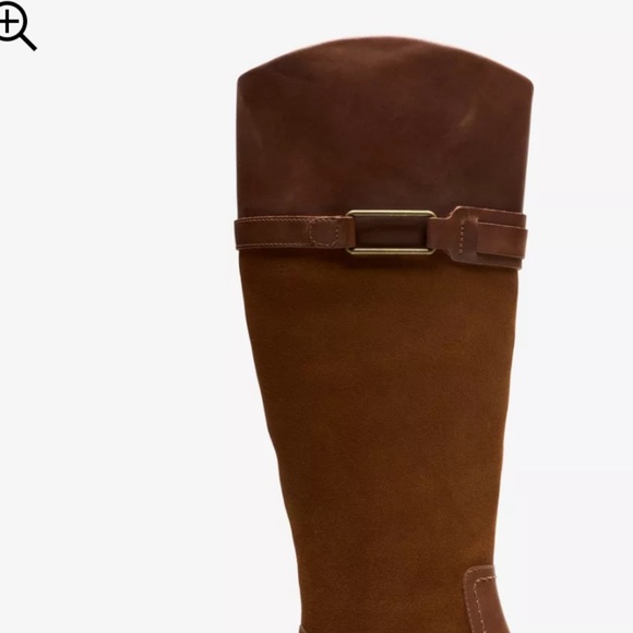 Brown Knee-High Leather Boots - Picture 4 of 8